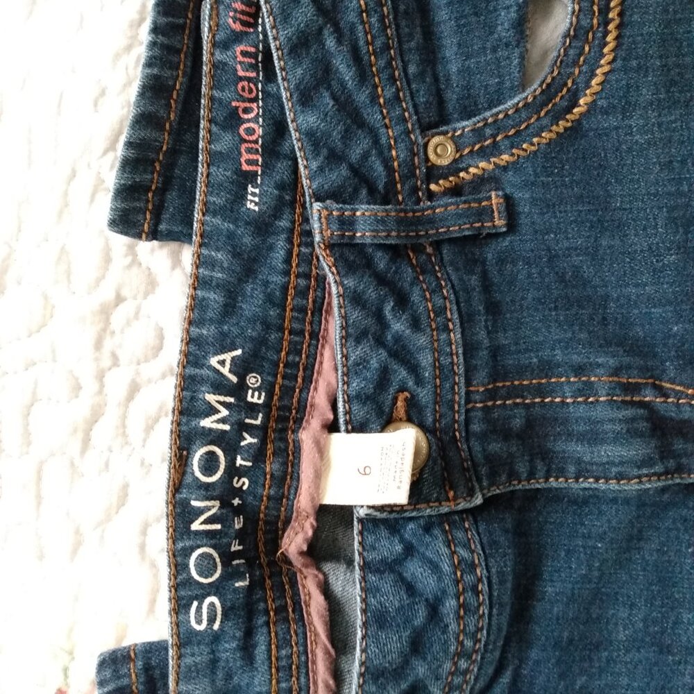 Bundle of 3 Capri jeans, size 6 - Picture 6 of 16